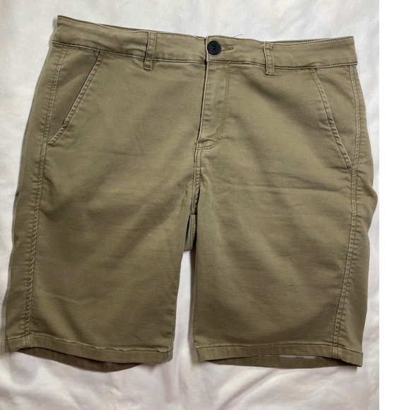 Mens Chino Shorts Beige Casual Everyday Shorts Ezekiel 32 in - Picture 1 of 8